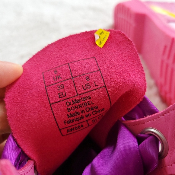 Dr. Martens x Adventure Time Princess Bubblegum Limited Edition Barbiecore Boot - Picture 8 of 16